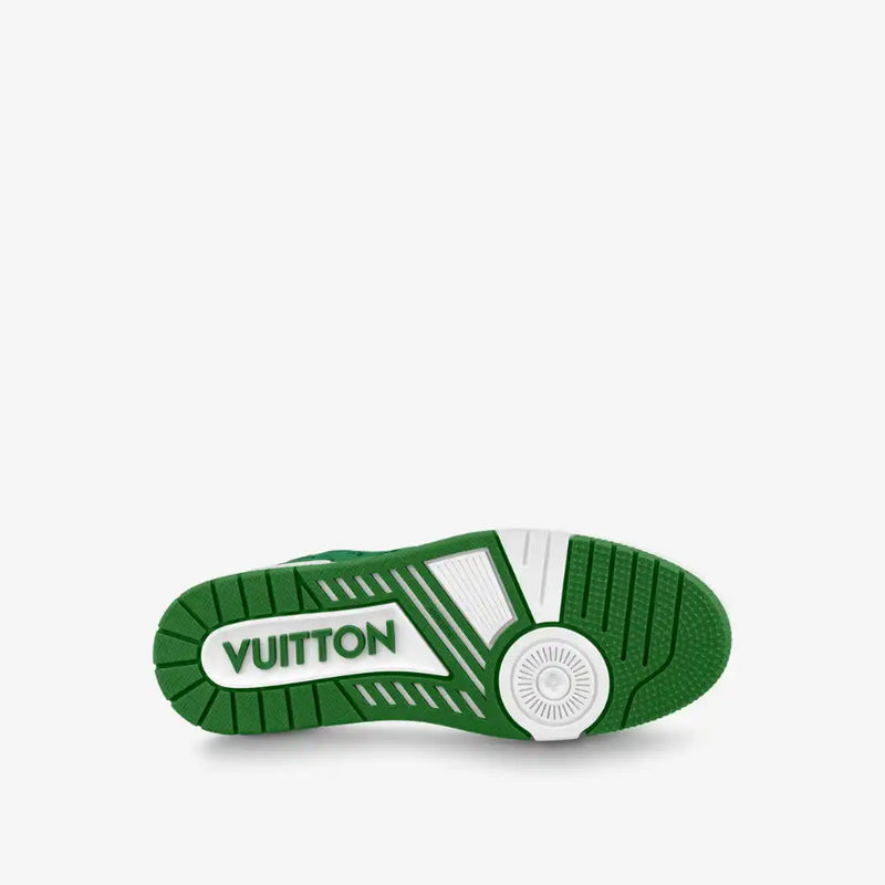 Louis Vuitton Trainer Low Monogram Denim Green - DRIP DOS ARTISTAS 