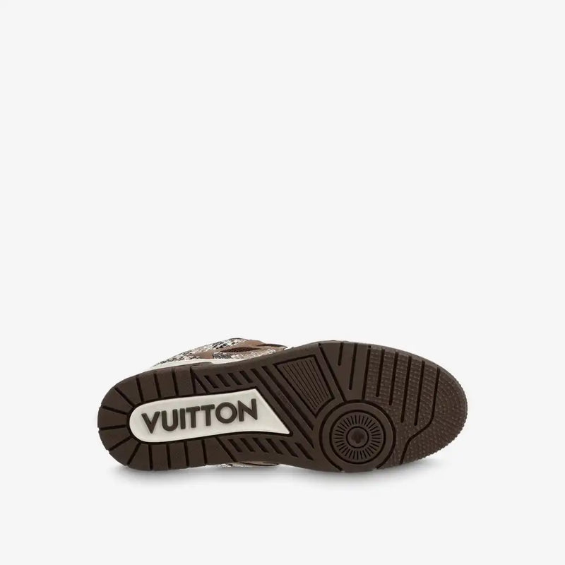 Louis Vuitton Skate Sneaker Brown Snakeskin - DRIP DOS ARTISTAS 