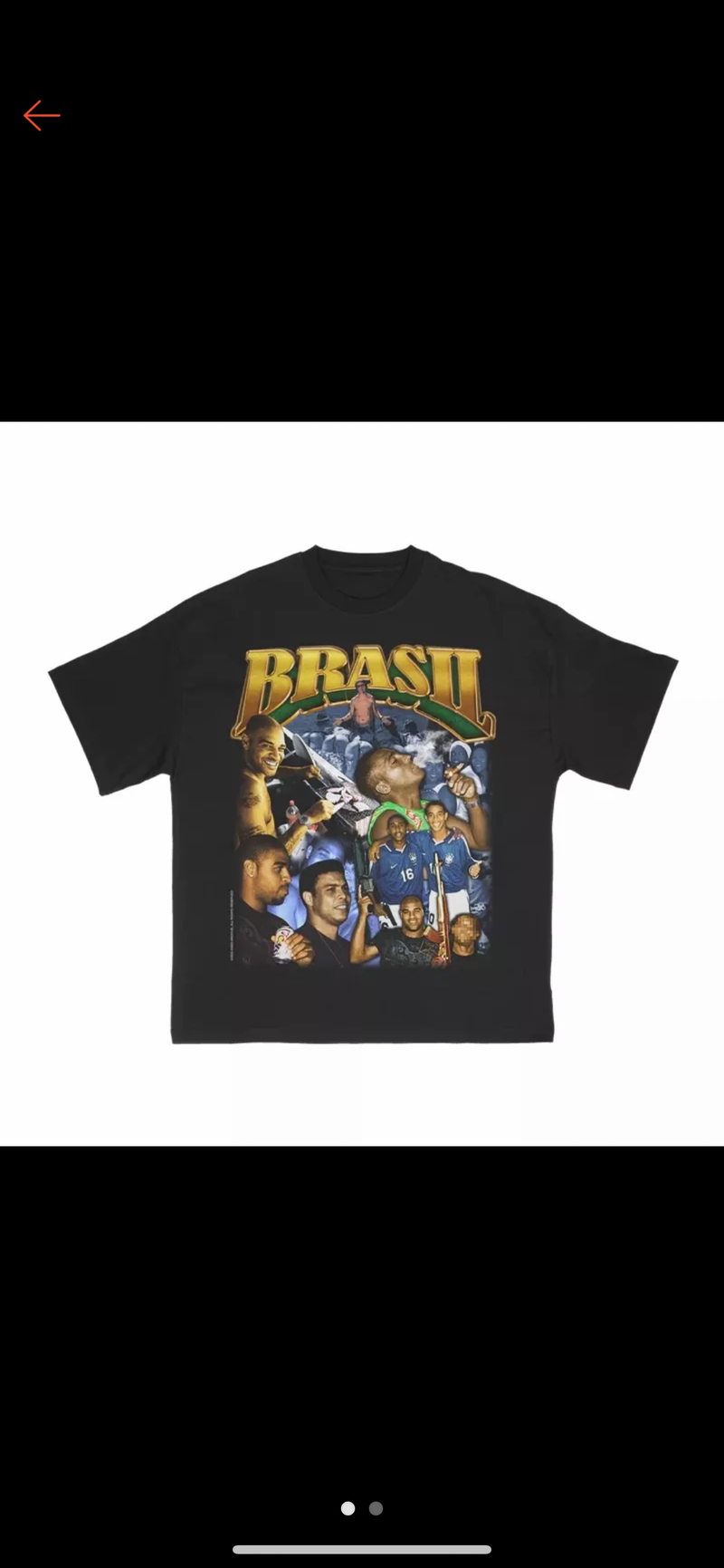 camiseta Brazil - DRIP DOS ARTISTAS 
