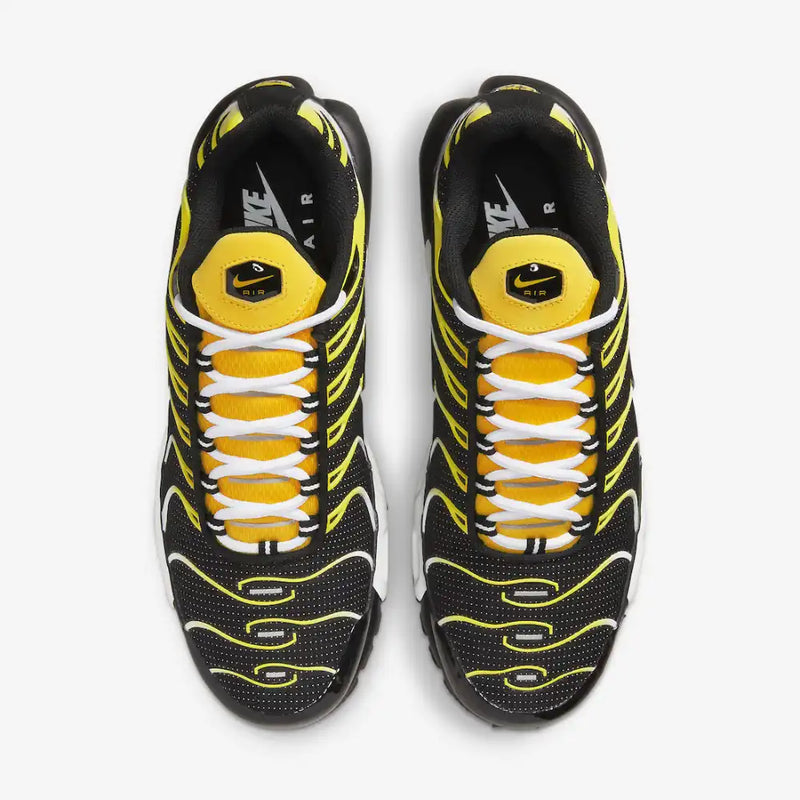 Nike Air Max Plus Black and Yellow - DRIP DOS ARTISTAS 